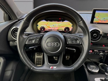 Audi a3 2.0 tdi 150ch s tronic 7 s line virtuel cockpit radar ar carplay complet audi occasion simplicicar rennes simplicicar...