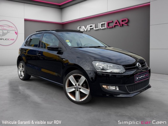 Volkswagen polo 1.6 tdi 90 cr fap bluemotion technology match - toit ouvrant - clim - garantie 12 mois occasion simplicicar...