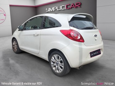 Ford ka 1.2 69 titanium - toit pano - radars - garantie occasion  simplicicar nice - pfvauto simplicicar simplicibike france