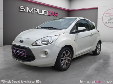 Ford ka 1.2 69 titanium - toit pano - radars - garantie occasion  simplicicar nice - pfvauto simplicicar simplicibike france