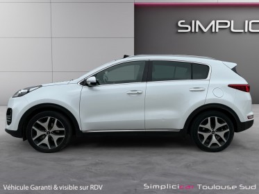 Kia sportage 2.0 crdi 136 isg 4x2 gt line caméra de recul toit ouvrant garantie 12 mois occasion simplicicar toulouse sud...
