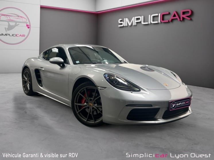 Porsche 718 cayman s 2.5i 350 ch pdk - garantie 12 mois occasion simplicicar lyon ouest simplicicar simplicibike france