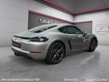 Porsche 718 cayman s 2.5i 350 ch pdk - garantie 12 mois occasion simplicicar lyon ouest simplicicar simplicibike france