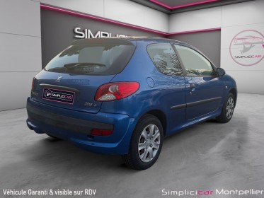 Peugeot 206 1.4e 75ch trendy garantie 12 mois occasion montpellier (34) simplicicar simplicibike france