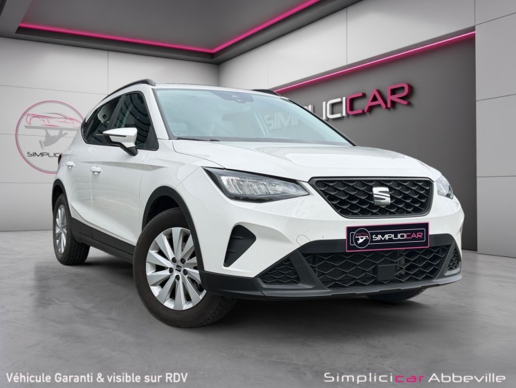 Seat arona 1.0 tsi 95 ch start/stop bvm5 edition garantie constructeur occasion abbeville simplicicar simplicibike france