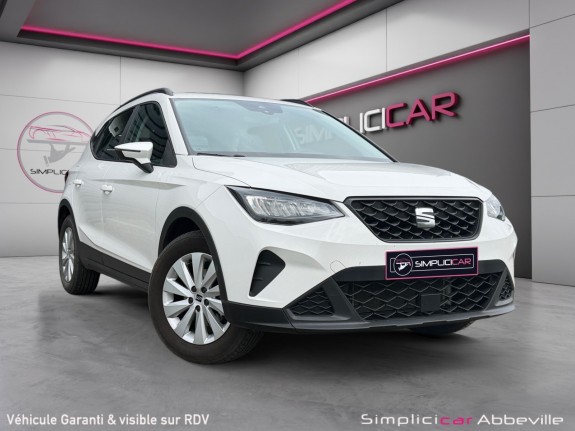 Seat arona 1.0 tsi 95 ch start/stop bvm5 edition garantie constructeur occasion abbeville simplicicar simplicibike france