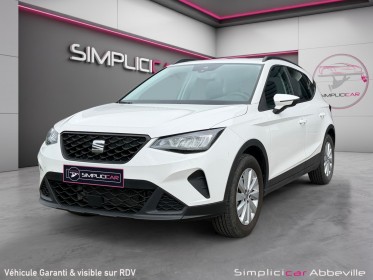 Seat arona 1.0 tsi 95 ch start/stop bvm5 edition garantie constructeur occasion abbeville simplicicar simplicibike france
