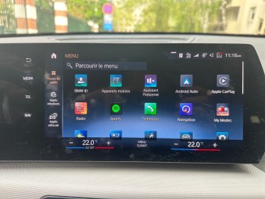 Bmw x1 u11 sdrive 18i 136ch dkg7 cuir marron surpiqué carplay aide au stationnement garantie 12 mois occasion paris 17ème...