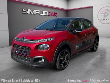 Citroen c3 82ch shine carplay caméra de recul keyless-go occasion montpellier (34) simplicicar simplicibike france