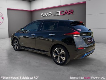 Nissan leaf 2019.5 electrique 40kwh n-connecta batterie neuve 0km camera de recul 360 carplay occasion simplicicar rennes...