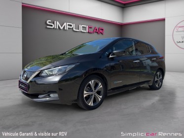 Nissan leaf 2019.5 electrique 40kwh n-connecta batterie neuve 0km camera de recul 360 carplay occasion simplicicar rennes...