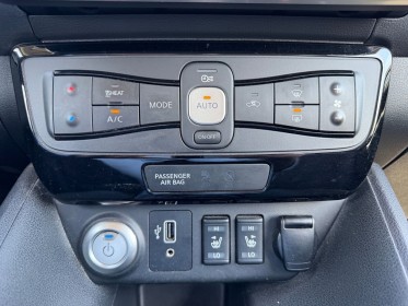 Nissan leaf 2019.5 electrique 40kwh n-connecta batterie neuve 0km camera de recul 360 carplay occasion simplicicar rennes...