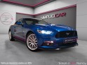 Ford mustang fastback v8 5.0 421 gt a bleu électrique carplay carnet d'entretien ford garantie 12 mois occasion simplicicar...