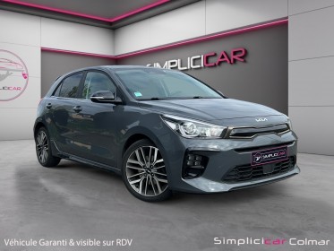 Kia rio gt line iv 1.0 t-gdi 120cv turbo hybrid dct7 gt-line carplay caméra garantie 12 mois occasion simplicicar colmar...