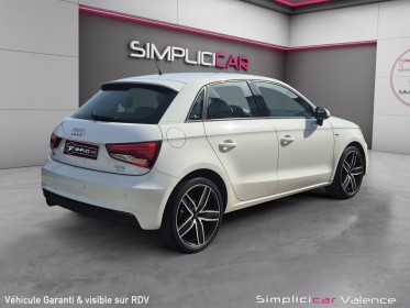 Audi a1 sportback 1.0 tfsi ultra 95 s tronic 7 s line entretien audi radar ar régulateur feux led bluetooth garantie 12 mois...
