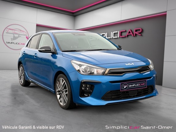 Kia rio 1.0 t-gdi 100 ch dct7 gt-line garantie constructeur 4 ans occasion simplicicar saint-omer simplicicar simplicibike...
