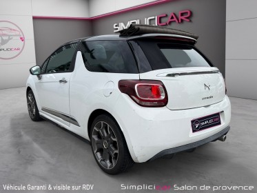 Citroen ds3 cabriolet e-hdi 90 sport chic - full entretien - radar ar - régulateur - bluetooth - roue de secours - garantie...