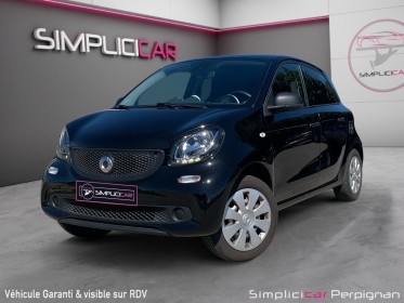 Smart forfour 1.0 71 ch ss pure - bluetooth - climatisation - radar de recul - garantie 12 mois europe occasion simplicicar...