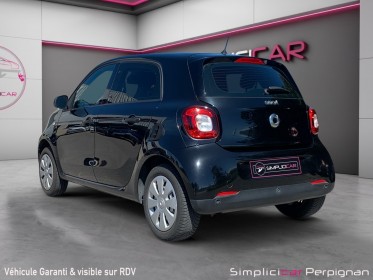Smart forfour 1.0 71 ch ss pure - bluetooth - climatisation - radar de recul - garantie 12 mois europe occasion simplicicar...