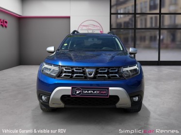 Dacia duster blue dci 115 4x2 prestige occasion simplicicar rennes simplicicar simplicibike france