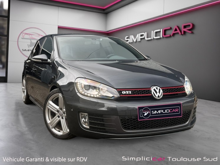 Volkswagen golf 2.0 tsi 210 gti siéges chauffants  radar av ar  garantie 12 mois occasion simplicicar toulouse sud...
