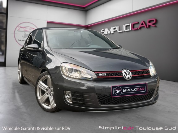 Volkswagen golf 2.0 tsi 210 gti siéges chauffants  radar av ar  garantie 12 mois occasion simplicicar toulouse sud...