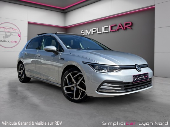 Volkswagen golf 2.0 tdi scr 150 dsg7 style garantie 12mois toit ouvrant sièges électriques iq led occasion simplicicar lyon...
