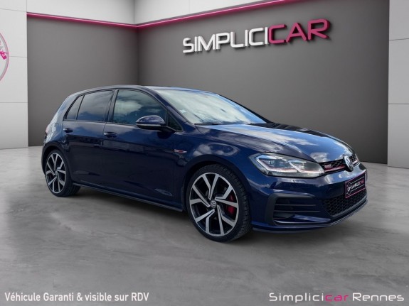 Volkswagen golf 2.0 tsi 230 bluemotion technology dsg6 gti performance régulateur adaptatif carplay angles morts radar...