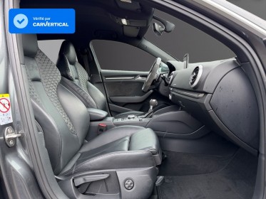 Audi rs3 sportback 2.5 tfsi 400 s tronic 7 quattro origine france radar av/ar sièges chauffants sièges diamants keyless......