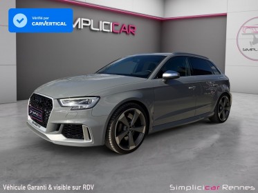 Audi rs3 sportback 2.5 tfsi 400 s tronic 7 quattro/daza  sièges diamants camera de recul sièges chauffants bang/olufsen......
