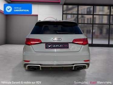 Audi rs3 sportback 2.5 tfsi 400 s tronic 7 quattro/daza  sièges diamants camera de recul sièges chauffants bang/olufsen......