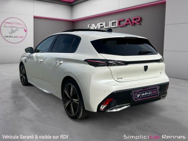 Peugeot 308 gt 130ch eat8 caméra de recul carplay toit ouvrant virtual cockpit régulateur de vitesse garantie 12 mois...