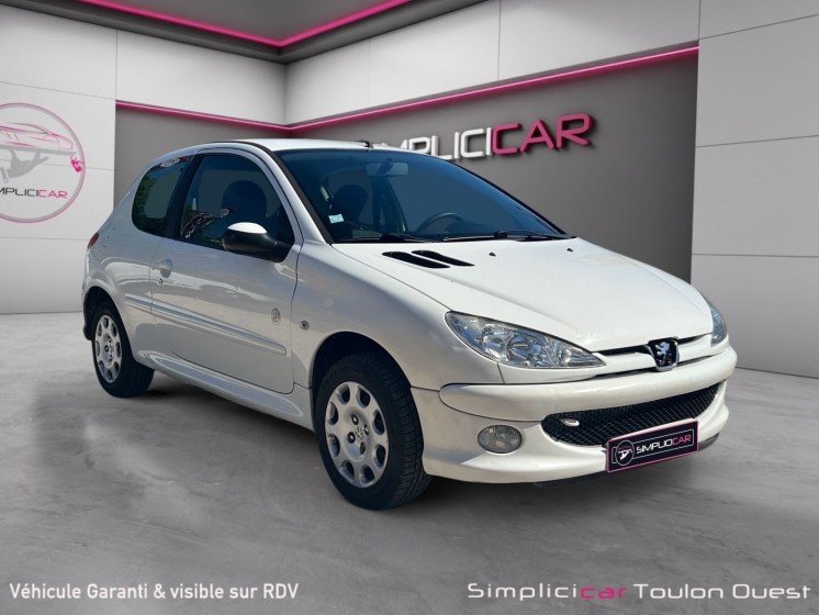 Peugeot 206 1.4e 75ch génération garantie 12 mois entretien complet occasion simplicicar toulon ouest simplicicar...