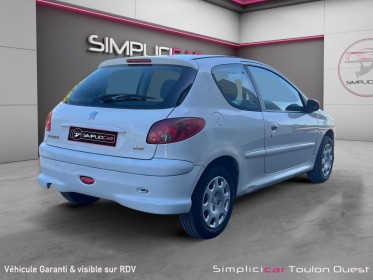Peugeot 206 1.4e 75ch génération garantie 12 mois entretien complet occasion simplicicar toulon ouest simplicicar...
