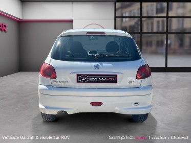 Peugeot 206 1.4e 75ch génération garantie 12 mois entretien complet occasion simplicicar toulon ouest simplicicar...