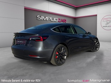 Tesla model 3 performance dual motor awd autopilot audio premium garantie 12 mois occasion simplicicar marignane  simplicicar...