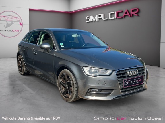 Audi a3 sportback 1.4 tfsi 125 ambition luxe garantie 12 mois occasion simplicicar toulon ouest simplicicar simplicibike france