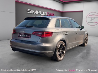 Audi a3 sportback 1.4 tfsi 125 ambition luxe garantie 12 mois occasion simplicicar toulon ouest simplicicar simplicibike france