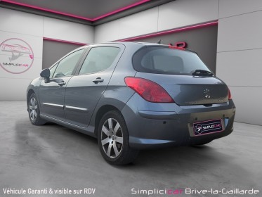 Peugeot 308 1.6 vti 120ch premium a clim régulateur 93000 km garantie 12 mois occasion simplicicar brive la gaillarde ...