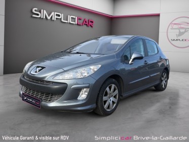 Peugeot 308 1.6 vti 120ch premium a clim régulateur 93000 km garantie 12 mois occasion simplicicar brive la gaillarde ...
