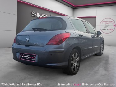 Peugeot 308 1.6 vti 120ch premium a clim régulateur 93000 km garantie 12 mois occasion simplicicar brive la gaillarde ...