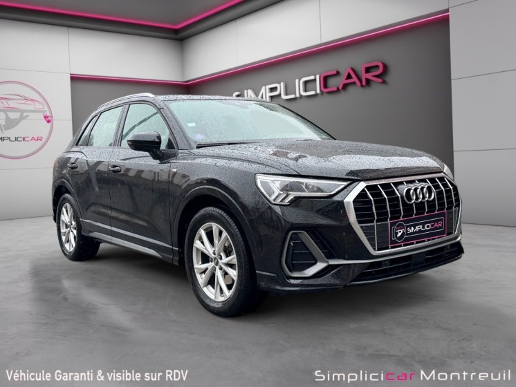 Audi q3 q3 35 tfsi 150 ch s tronic 7 s line suivi complet audi toit ouvrant panoramique garantie 12 mois occasion montreuil...