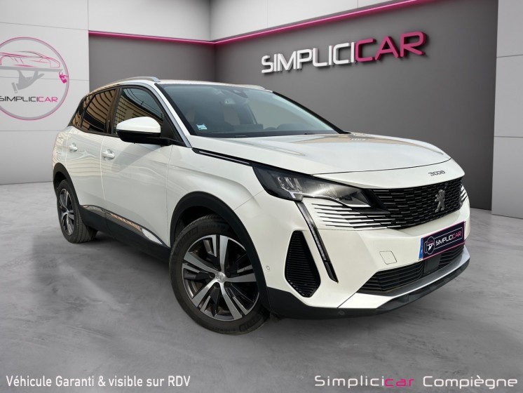 Peugeot 3008 allure diesel 130ch -360 - boite auto - premiere main - distrib ok - occasion simplicicar compiegne simplicicar...