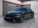 Bmw m2 competition f87 410ch dkg7 - suivi/caméra ar/sièges chauff/immat fr - garantie 12 mois occasion simplicicar soissons...