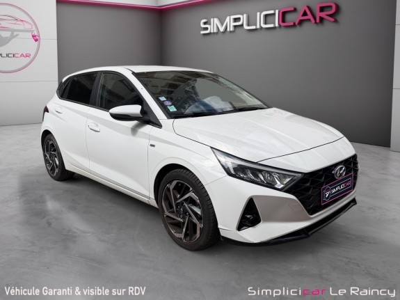 Hyundai i20 1.0 t-gdi 100 hybrid 48v creative carplay entretien hyundai et garantie 12 mois occasion simplicicar le raincy...