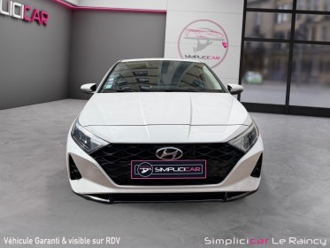 Hyundai i20 1.0 t-gdi 100 hybrid 48v creative carplay entretien hyundai et garantie 12 mois occasion simplicicar le raincy...