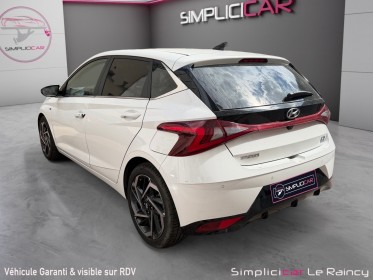 Hyundai i20 1.0 t-gdi 100 hybrid 48v creative carplay entretien hyundai et garantie 12 mois occasion simplicicar le raincy...