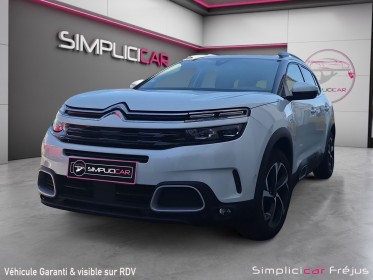 Citroen c5 aircross puretech 130 ss bvm6 shine attelage toit ouvrant blanc nacre garantie 12 mois occasion simplicicar frejus...