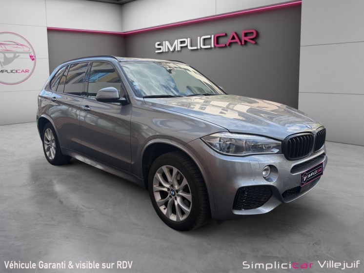 Bmw x5 f15 xdrive40e 313 ch bva8 m sport, sièges chauffants toit ouvrant pano, caméra 360, garantie 12 mois occasion...