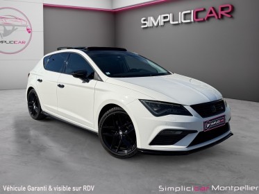 Seat leon 2.0 tdi 184ch dsg6 fr toit ouvrant occasion montpellier (34) simplicicar simplicibike france